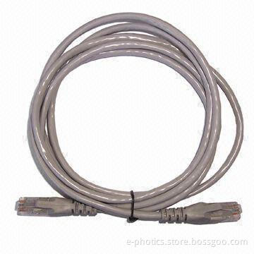 CAT5e Patch Cord, Available in Gray, with T568A or T568B Wiring